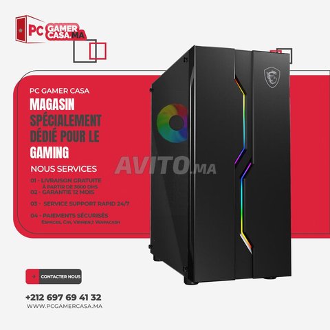 Boitier MSI MAG VAMPIRIC 010 Gaming RGB