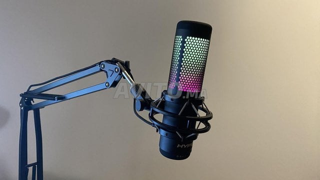 Microphone HyperX QuadCast S / Noir / RGB