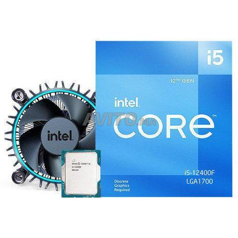 Intel Core i5-12400F 4.4Ghz pour Pc Bureau.