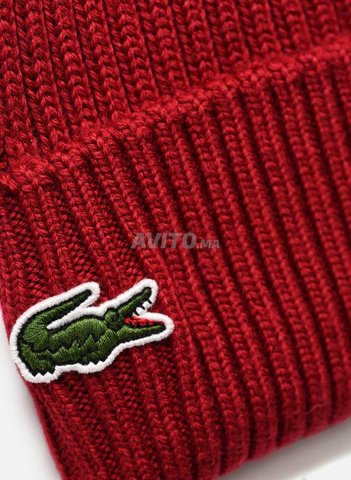 Bonnet lacoste cheap bordeau