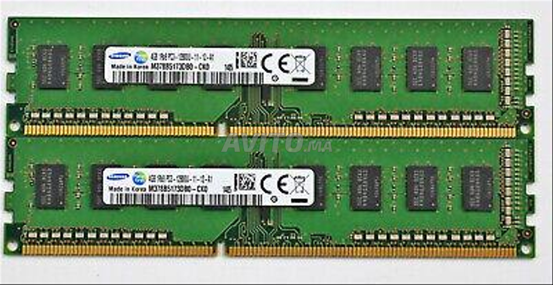 Crucial Barrette Memoire - Bureau RAM DDR4 8G -3200 MHz - Vert - Prix pas  cher