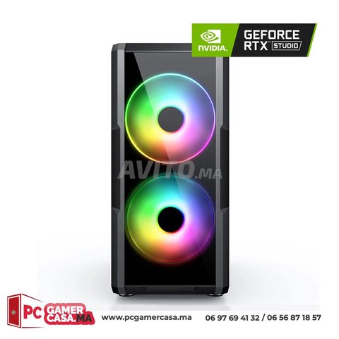 HYBROK HAC KER ARGB Boitier Pc Gamer