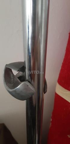 Porte ceintres en inox à 2 etages .