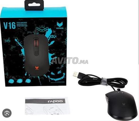  Rapoo V16RGB Réglable de 200 DPI à 12.800 DPI