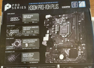 MSI H310M PRO-VDH PLUS format Micro-ATX