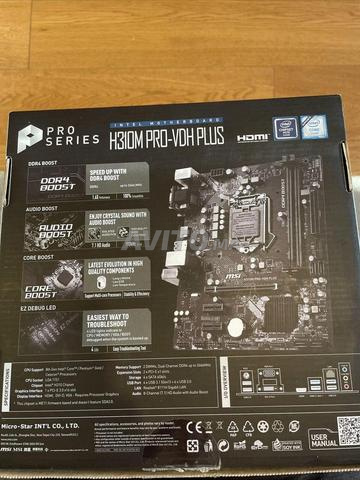 MSI H310M PRO-VDH PLUS format Micro-ATX