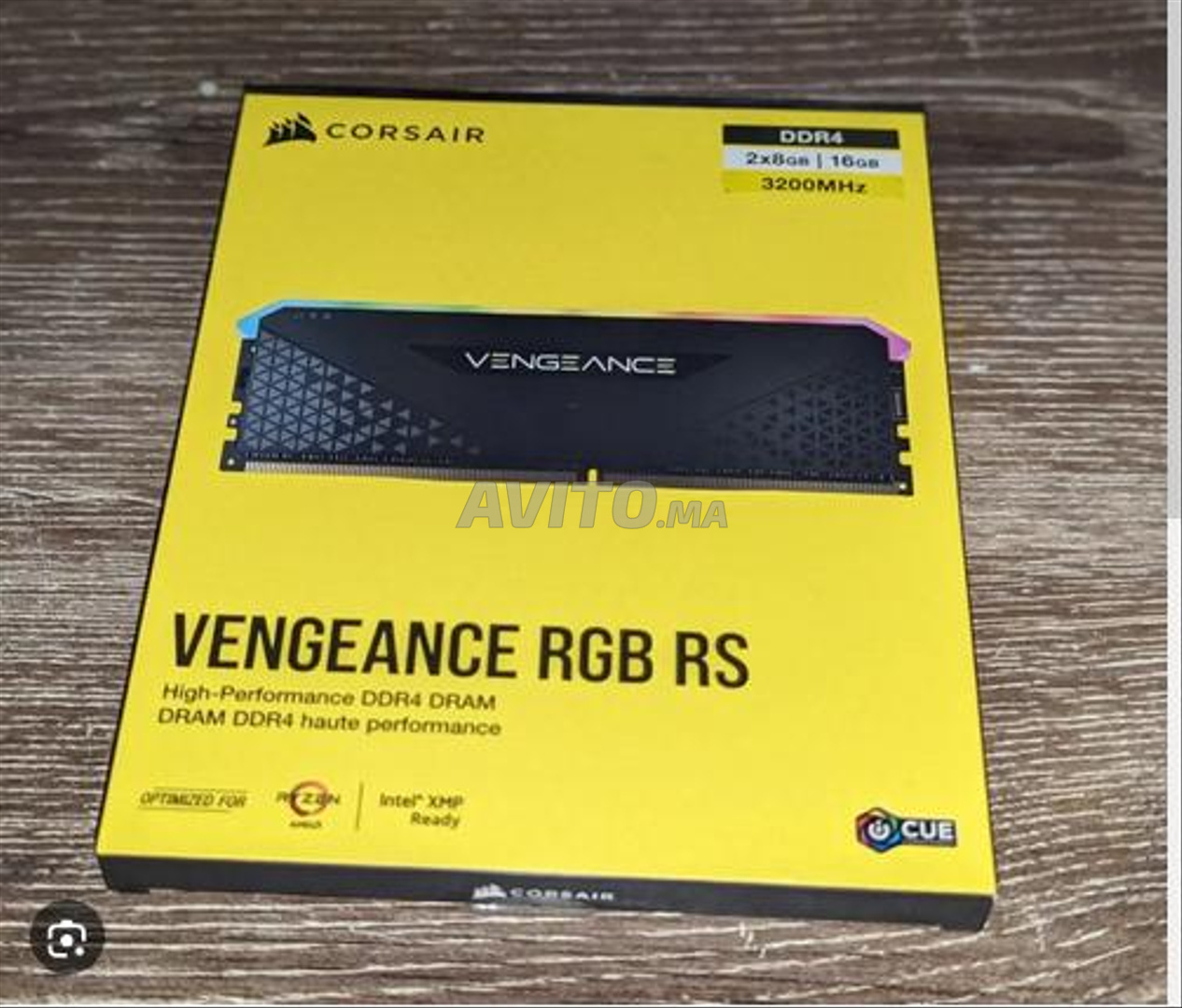 Corsair Vengeance RGB RS 16 Go (2 x 8 Go) DDR4 3200 MHz CL16 pas