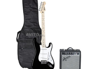 FENDER SQUIER SONIC STRAT PACK BK