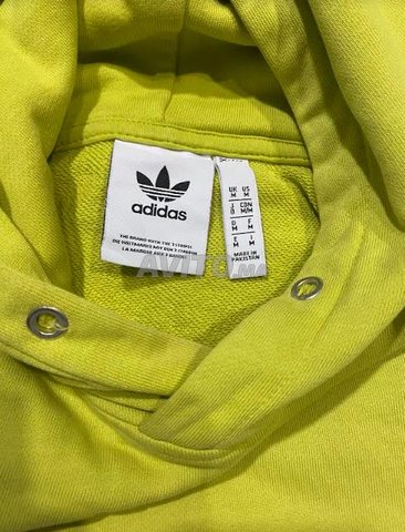 Sweat adidas hotsell jaune fluo