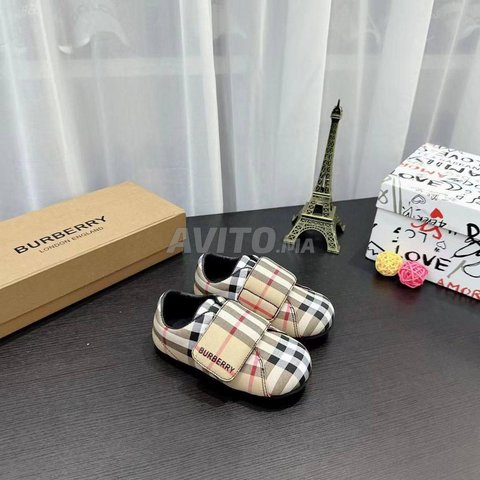 Baskets Burberry en Cuir pour Enfants