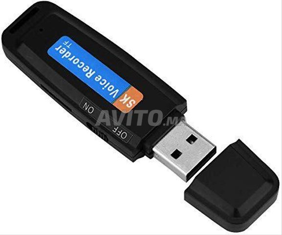 Clé USB Micro Enregistreur ESPION - Dictaphone Numérique au Maroc