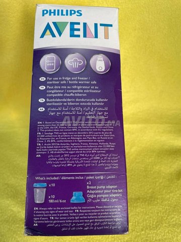 Avent Système de Conservation 10 Pots de 180 ml