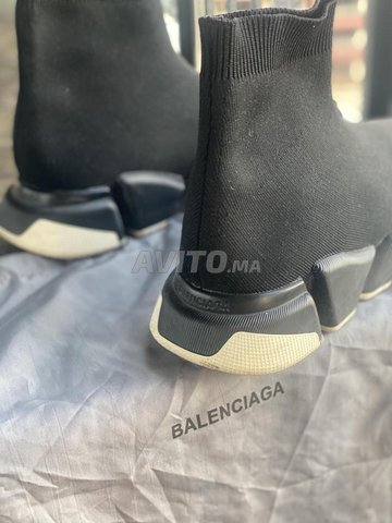 Balenciaga bottes homme sales argent