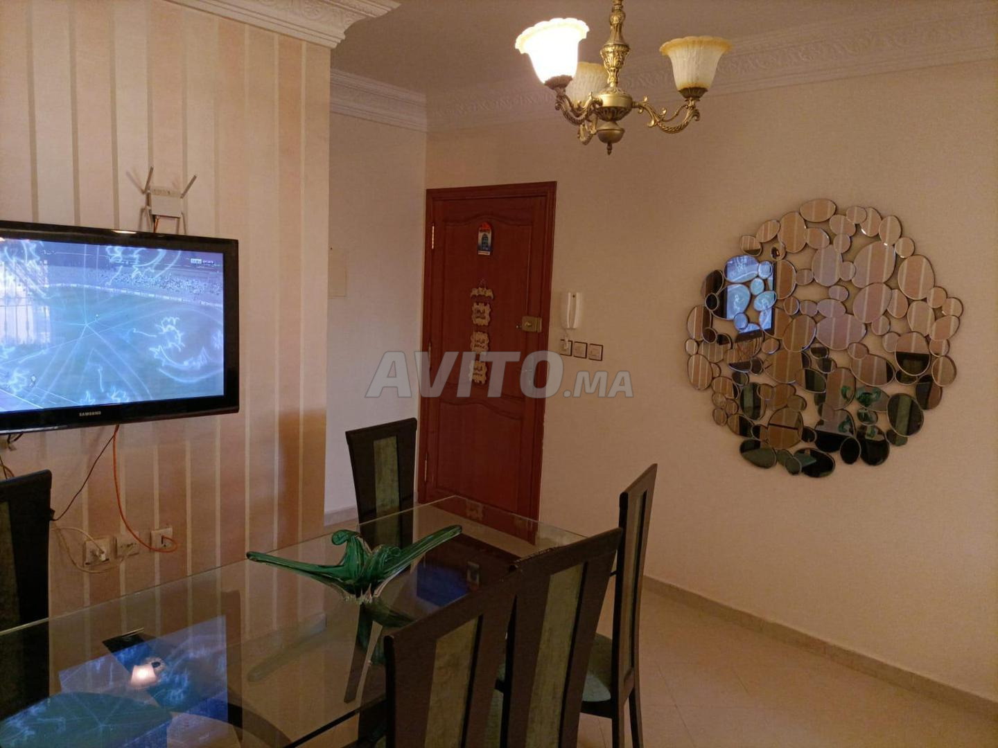 Appartement à louer quotidiennement pour les familles sans intermédiaire