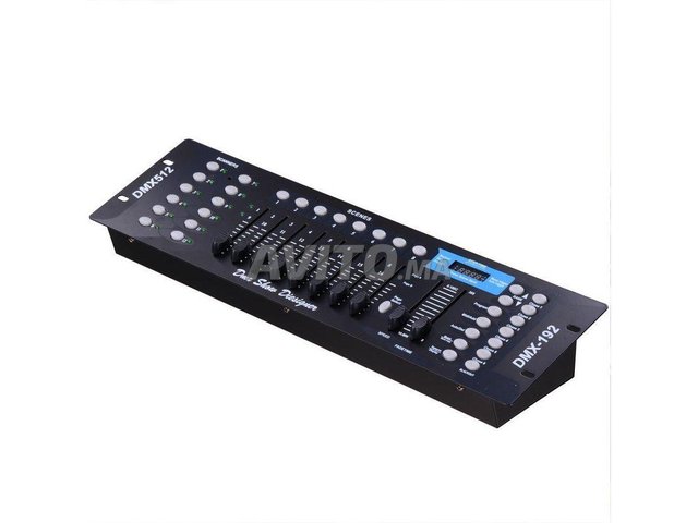 Contrôleur DMX 192 DMX 512 contrôleur pour DJ Lights DMX console lumière de  scèn