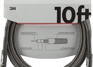 Fender câble d'instrument série pro 3m Gris Tweed