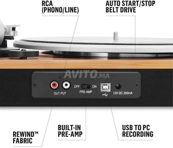 Marley Stir It Up Platine Vinyle avec Préampli Int - 2