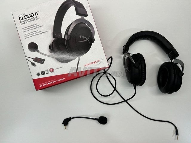 HyperX Cloud II (Rouge) Casques HyperX Maroc