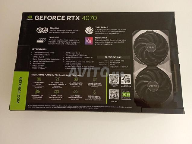 MSI GeForce RTX 4070 VENTUS 2X 12G OC - 2