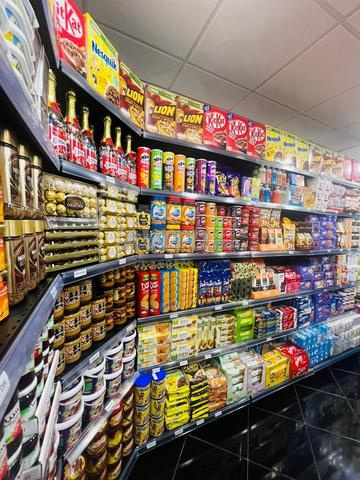 rayonnage super marche  - 2