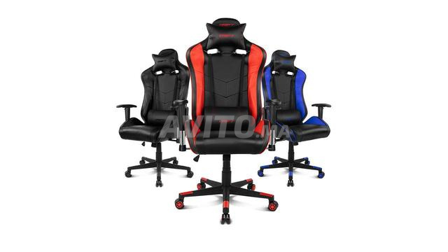 Drift DR85 Noir et Rouge chaise de jeu abordable 