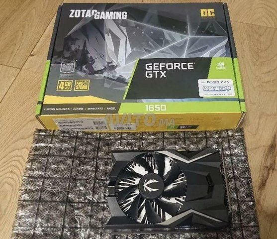 ZOTAC GeForce GTX 1650 LP GDDR6 ZT-T16520H-10L | Ordinateurs de