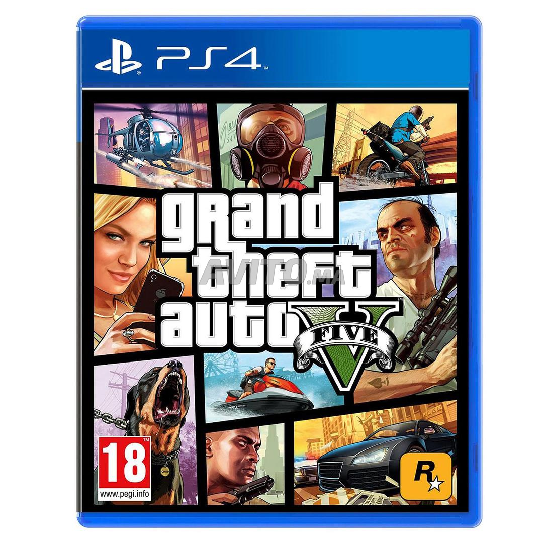 GTA V Edition Premium PS4 • MediaZone Maroc