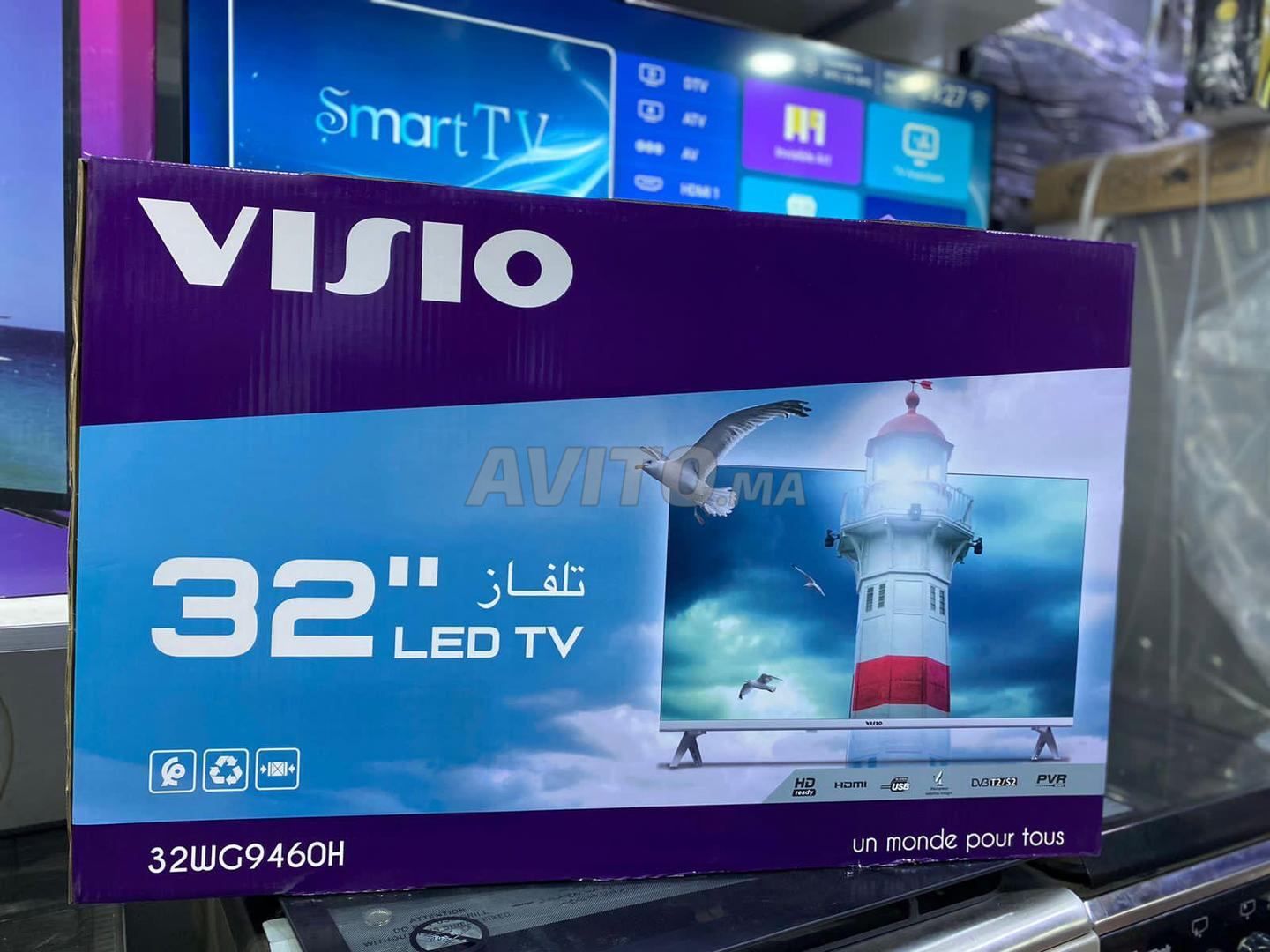 LED 32  HD Smart TV Récepteur intégré - Daiko-boutique