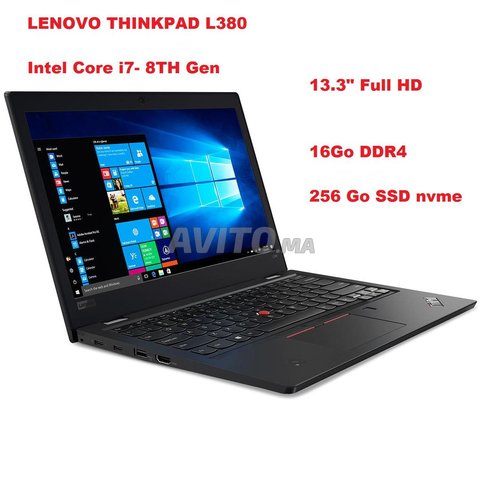 Lenovo ThinkPad L380 / i7-8Th GEN/ 16GO /256 SSD