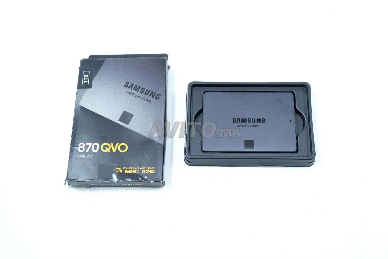Samsung SSD 870 QVO 1To - Disque Dur SSD Interne - 560 MB/S