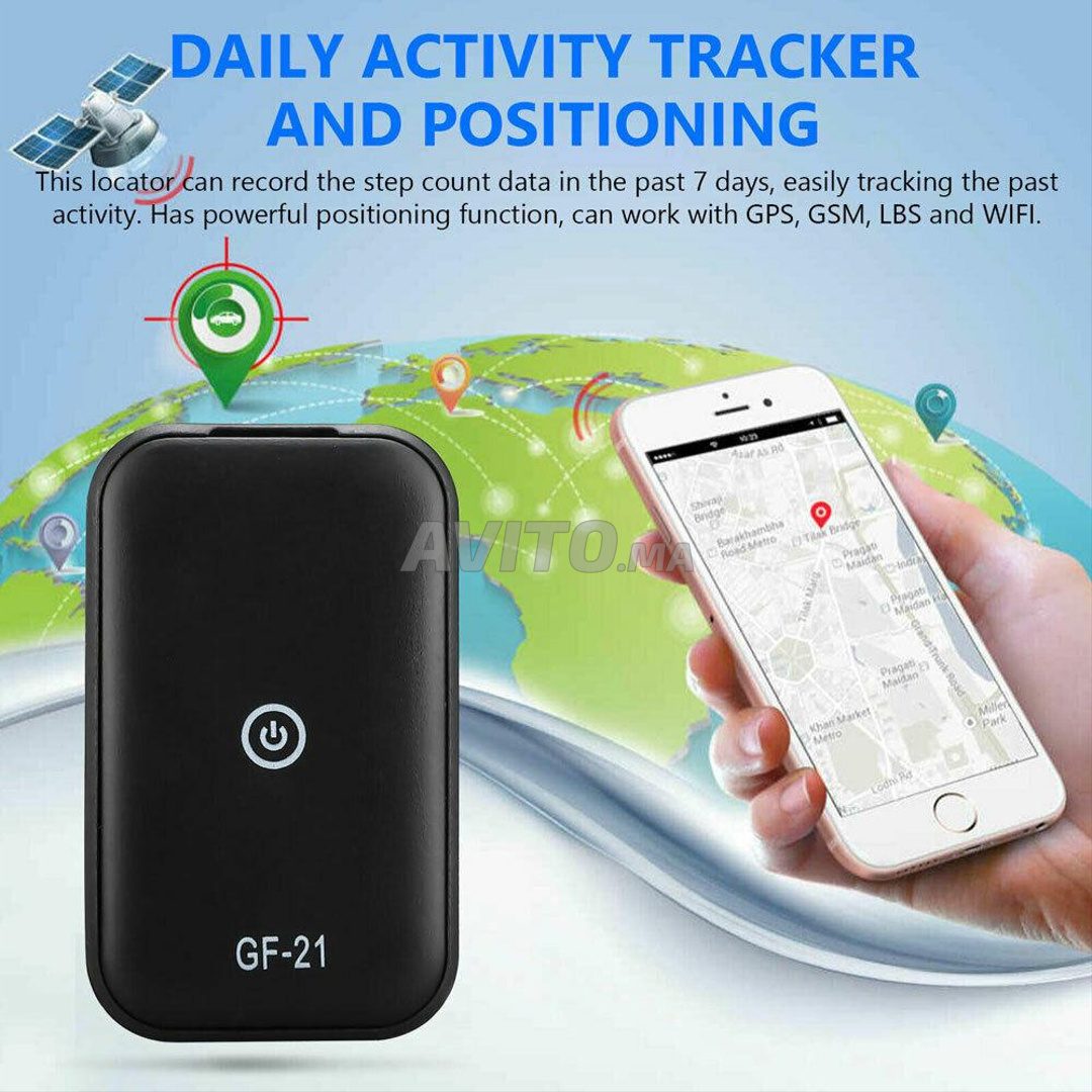 SLKON Micro GSM écoute en temps réel et traceur GPS longue