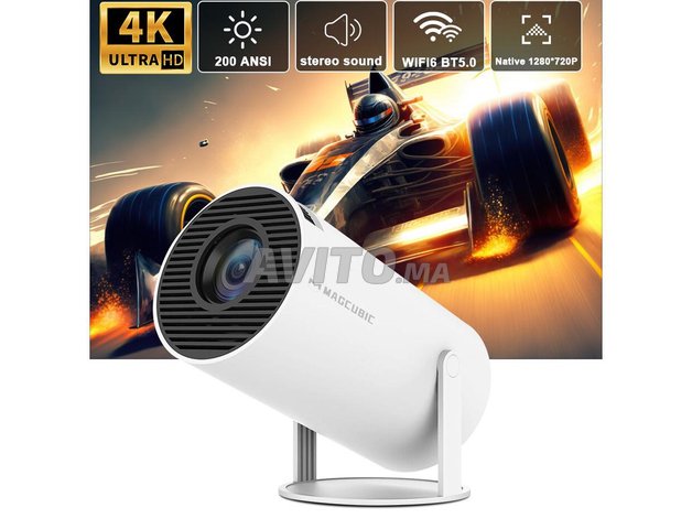 Vidéo Projecteur intelligent WIFI 4K Android 11