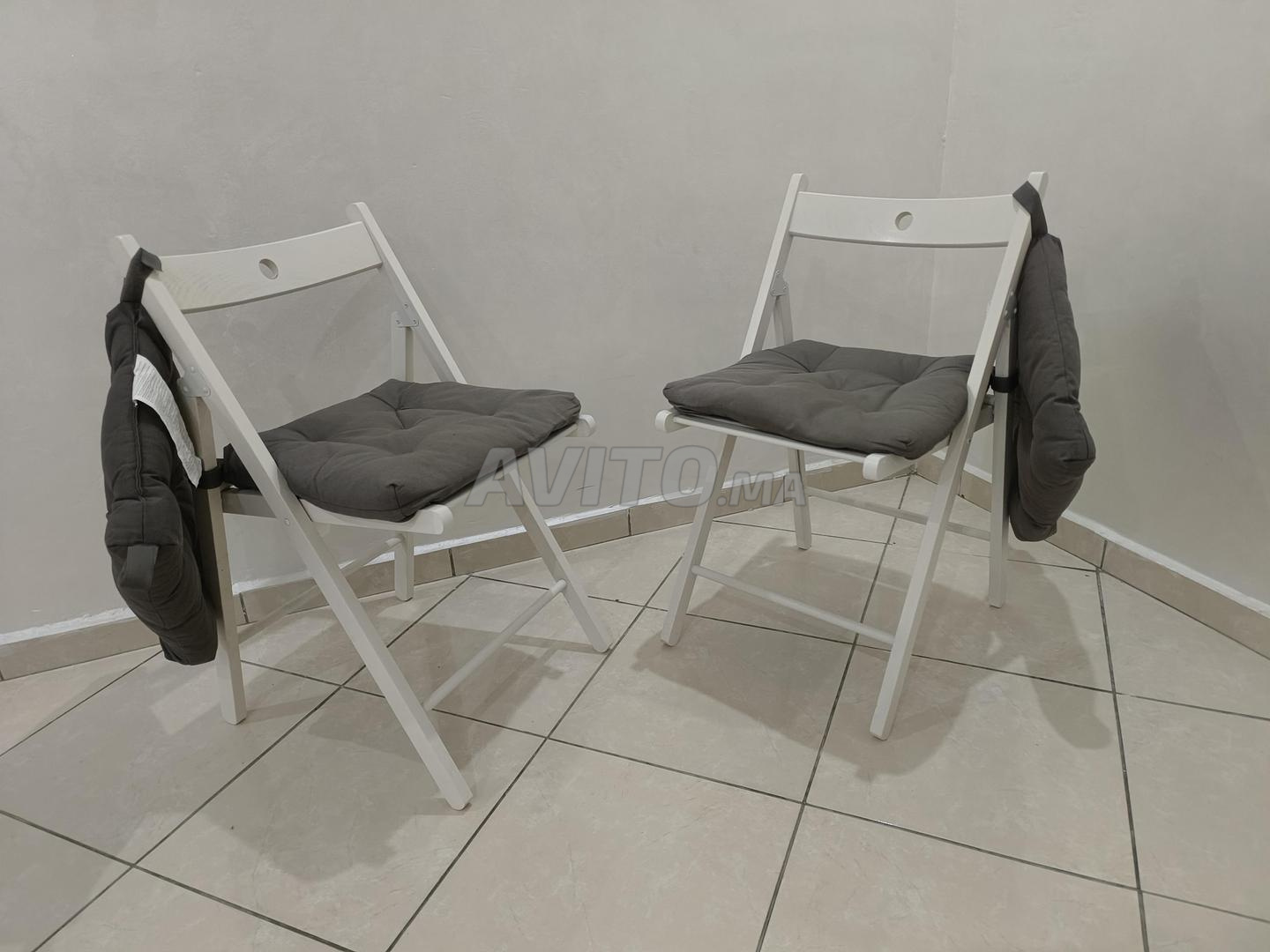 MALINDA Coussin de chaise, gris, 40/35x38x7 cm - IKEA