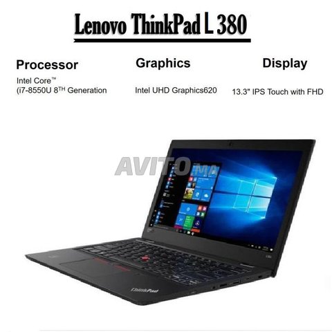 Lenovo ThinkPad L390 i5-8265U/8Go RAM/256Go SSD