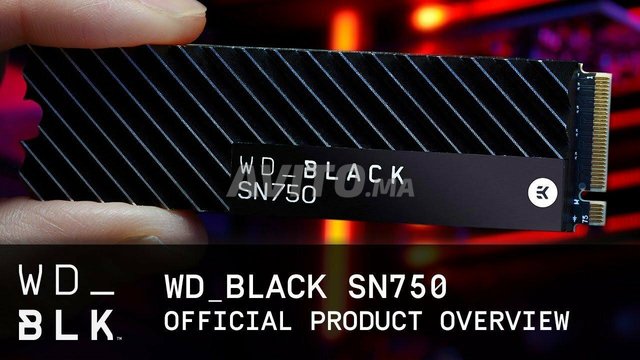  Western Digital SSD WD Black SN750 500GB
