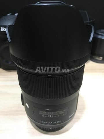 Objectif Sigma 35mm f1.4 DG HSM Art pour Nikon 