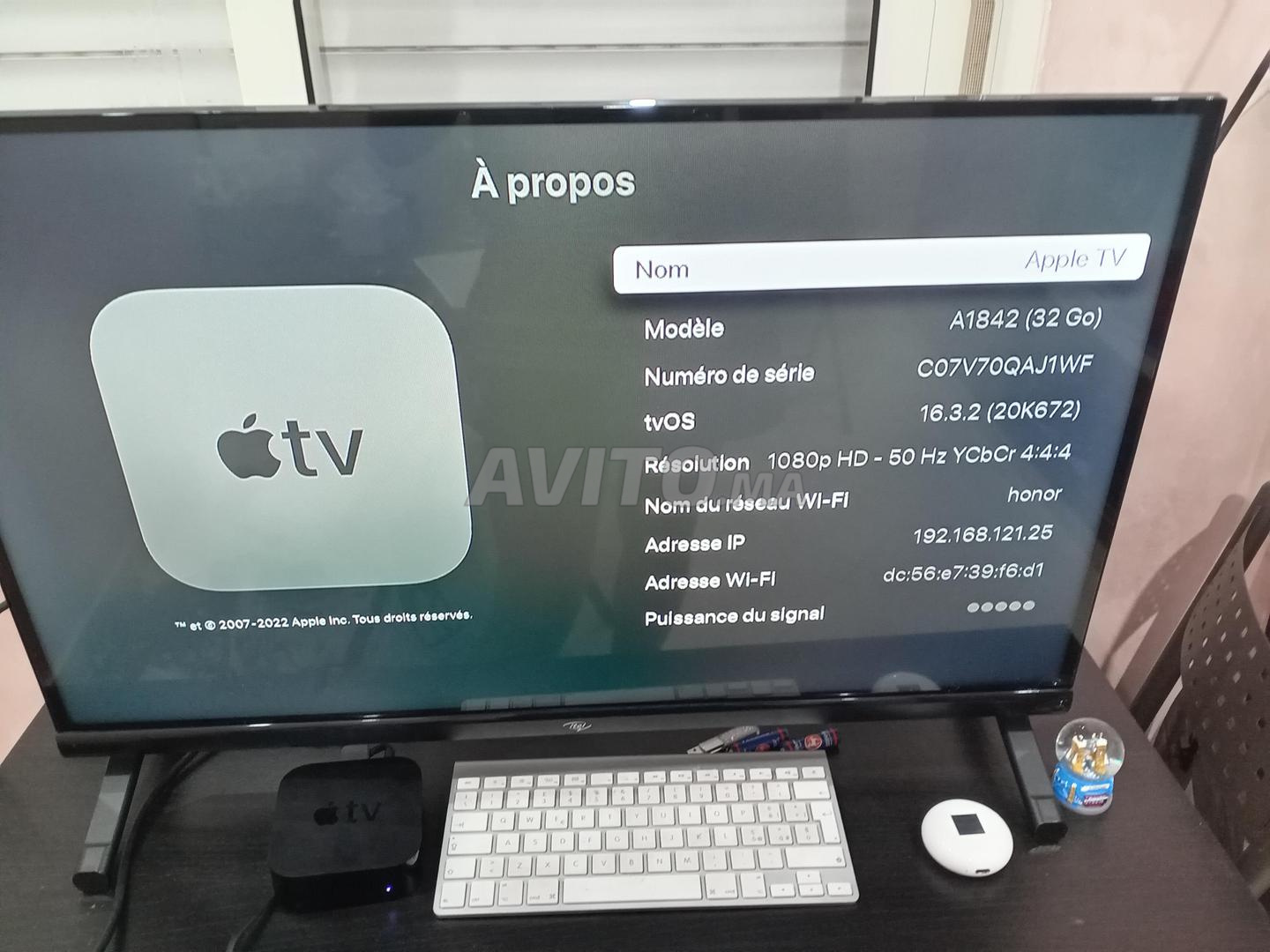 Apple tv 4k pas cher à vendre au Maroc : (16 Annonces)