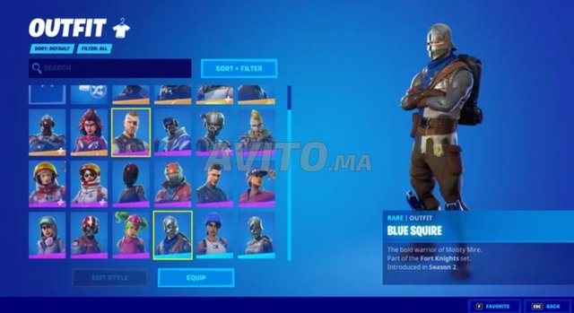 compte fortnite rare