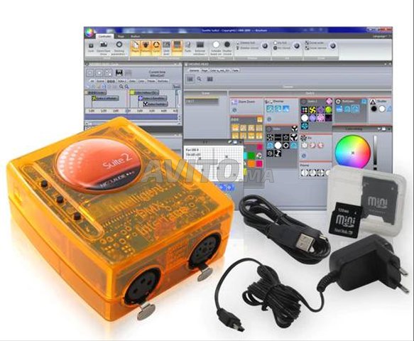 Sunlite SUITE2-FC Suite 2 - Contrôleur USB-DMX 