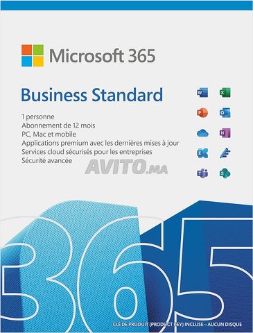 Microsoft Office 365 Business STD Retail French 