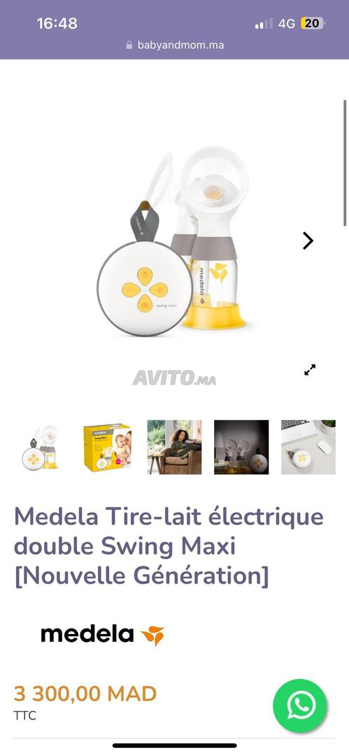 Tire-lait électrique simple Swing Flex™ Medela 2-Phase au Maroc