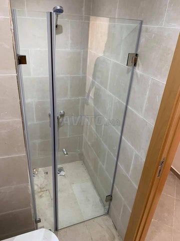 Verre, l’Aluminium et Inox douche