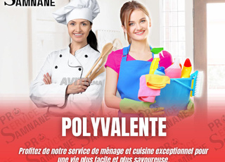 Agence (Femme de ménage - cuisinière - Nounou )