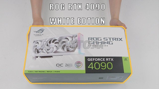 ASUS ROG Strix RTX 4090 White OC Edition 24GB 