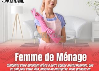 femme de ménage , Nounou, Cuisinière ,Garde malade