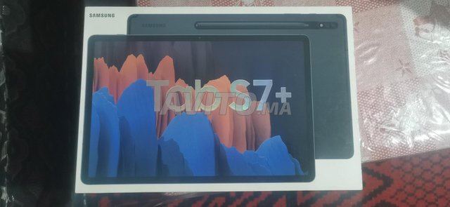 Samsung tab s7 plus 8/256 carte sim, Tablettes à Casablanca