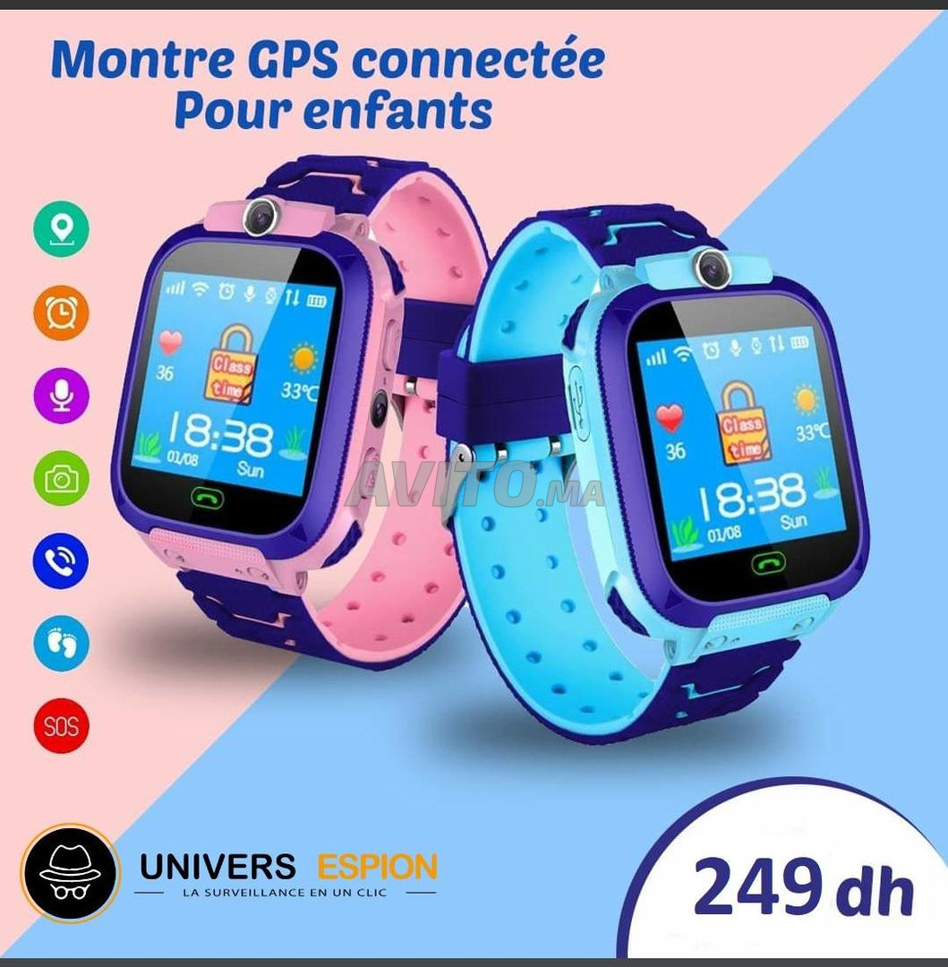 Montre Connectée GPS Enfant Senior Multifonction SOS