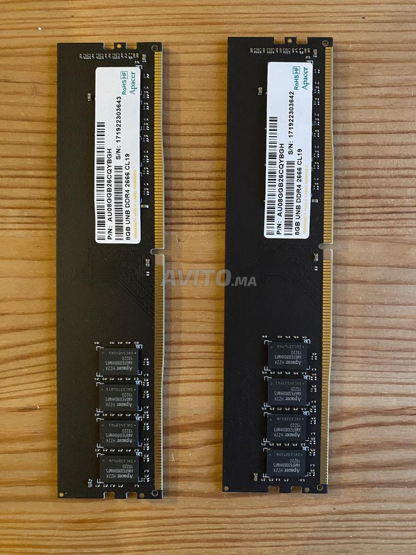 RAM DDR4 16Go 2666Mhz UDIMM maroc, HIKVISION MAROC