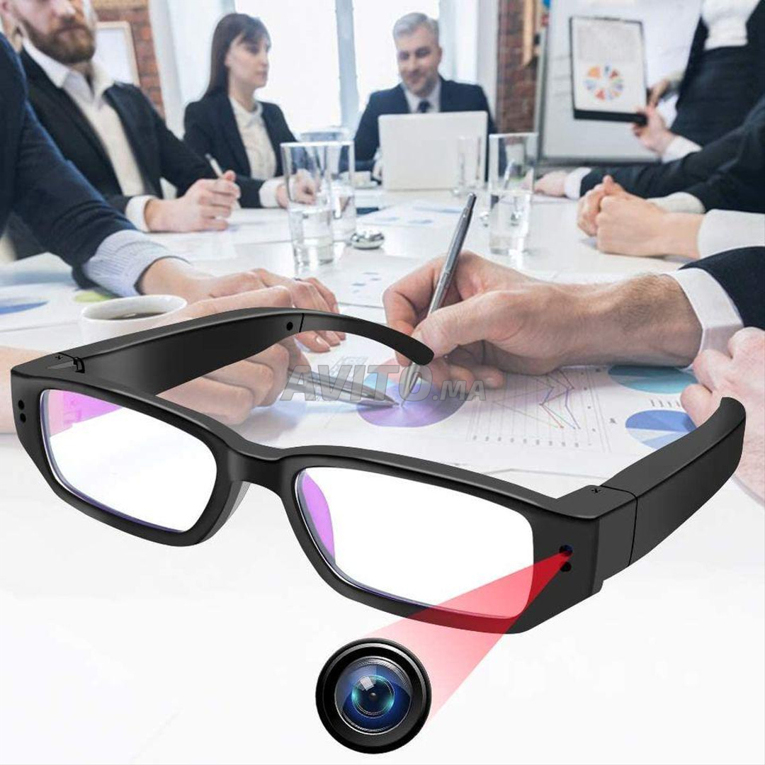 Lunettes caméra Espion FULL HD 1080P au Maroc