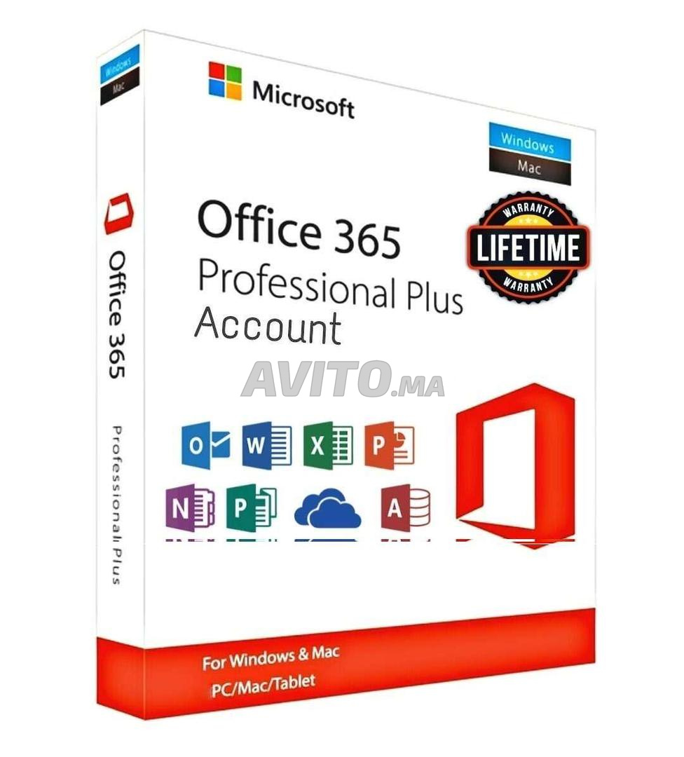 Microsoft office 365 pas cher à vendre au Maroc : (11 Annonces)
